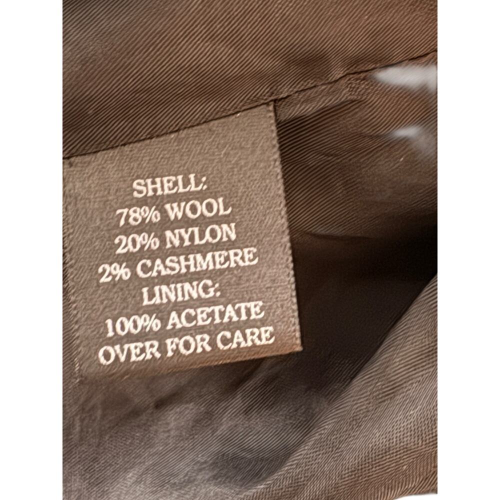 Finity Studio Wool Blend Zip Front Jacket Size 10… - image 6